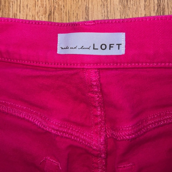 Pink LOFT Jeans - Picture 3 of 5
